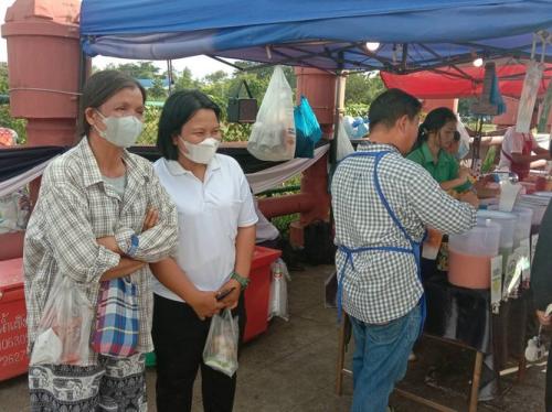 ตลาดประชารฐคนไทยยิ้มได้ (ตลาดระเบ๊าะเจียลำดวน)